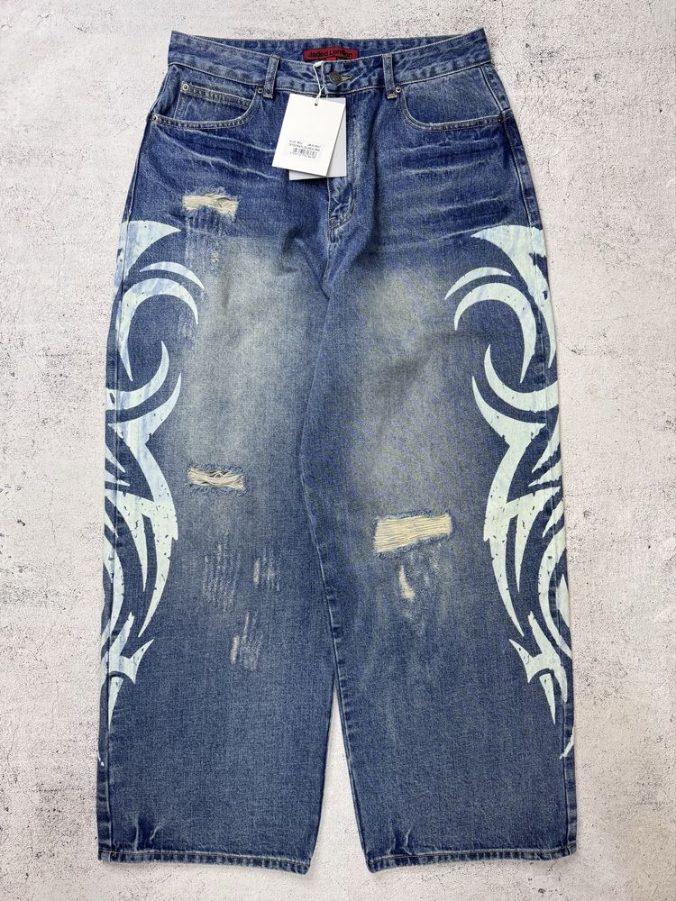 Штани Jaded London Light Wash Blade 26-36 XL Colossus Jeans