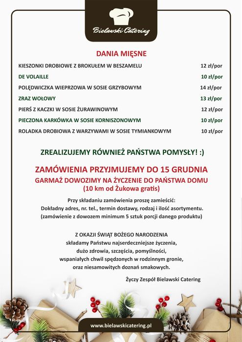 Catering okolicznościowy/ grill  imprezy plenerowe