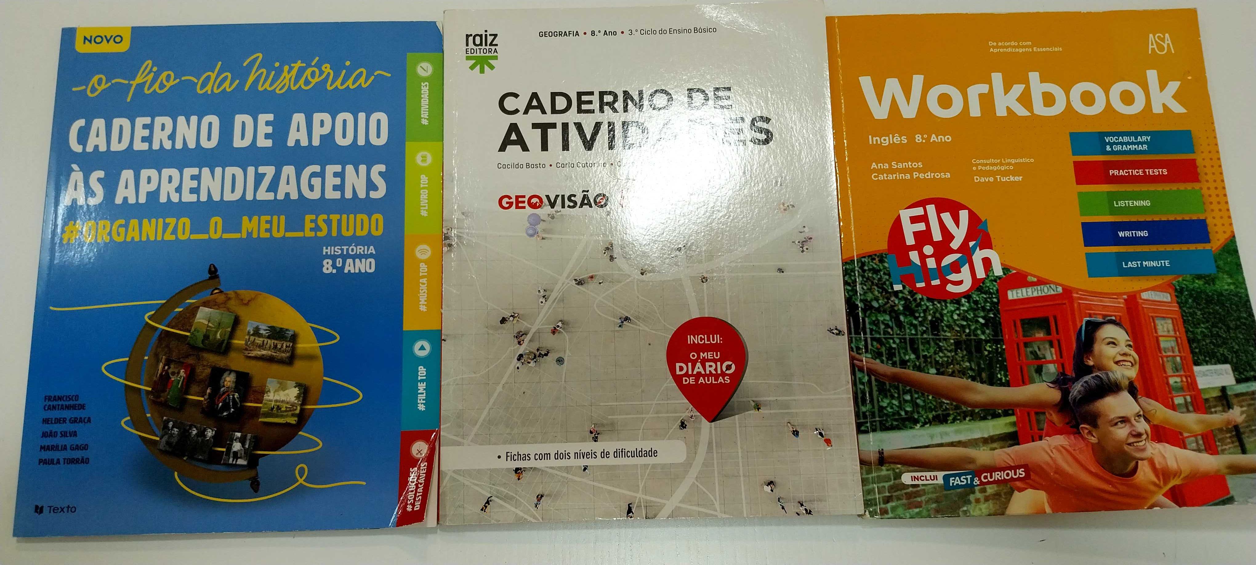 Livros de atividade novos 8ano