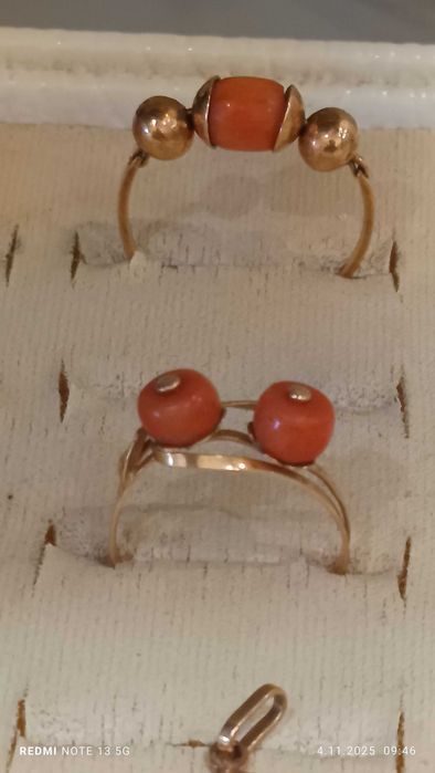 Złoty pierścionek 585