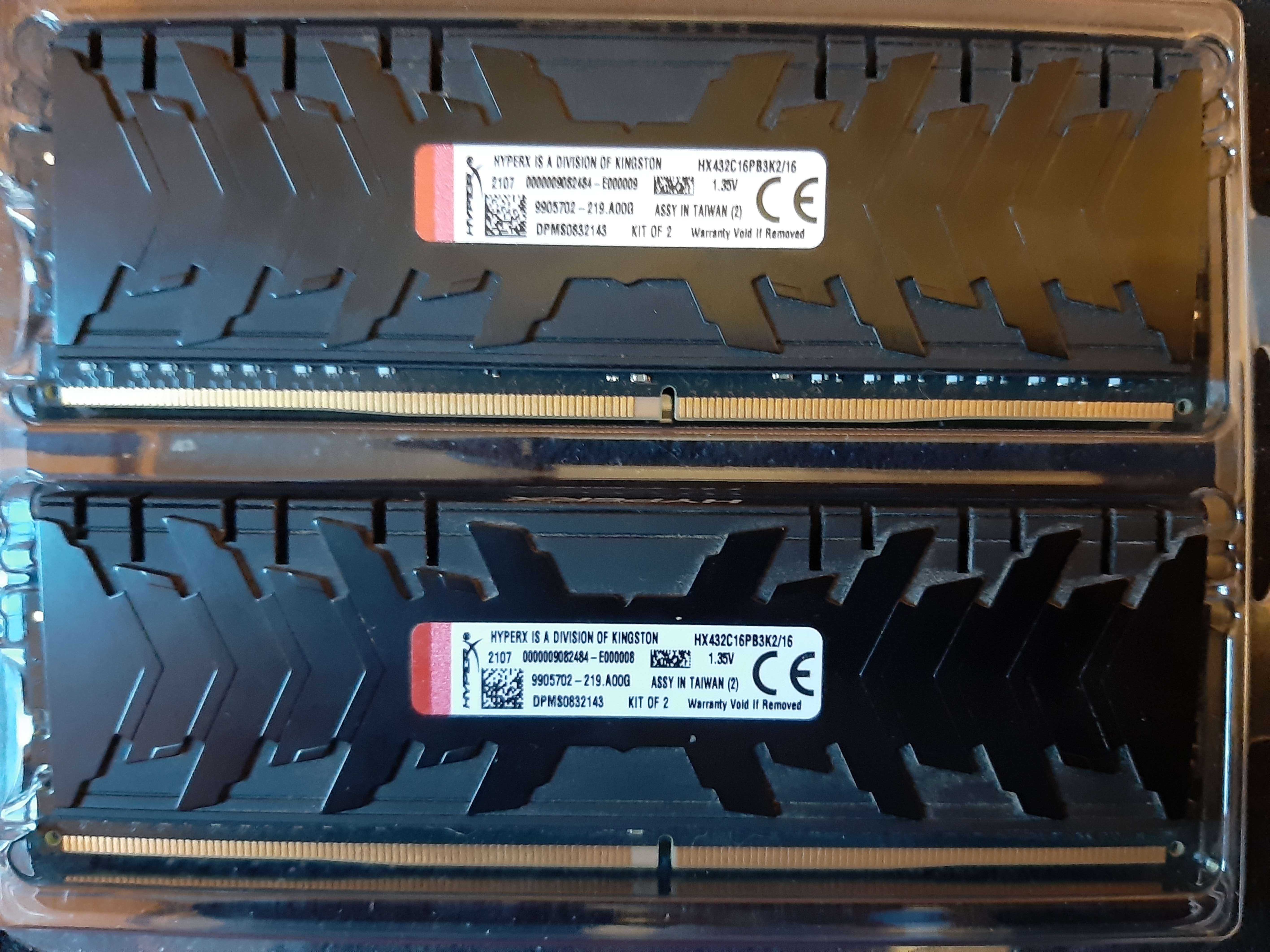 HyperX 16GB (2x8GB) 3200MHz CL16 Predator