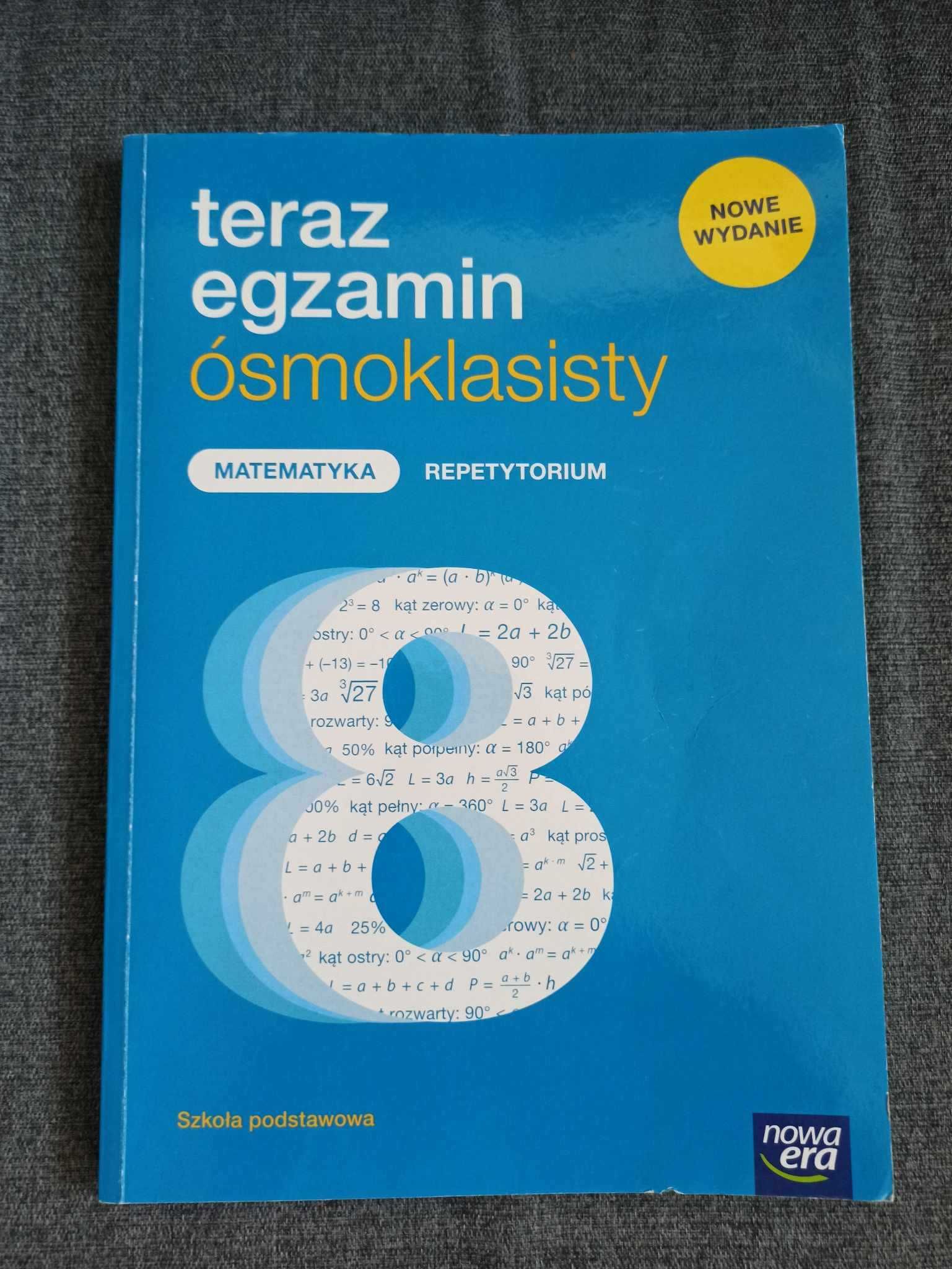 Teraz egzamin ósmoklasisty matematyka Nowe wydanie