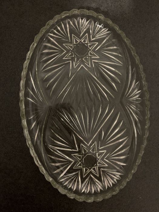 Хрустальна салатниця, конфетниця, фруктовниця