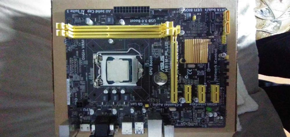 Asus H81M Plus+CPU I5-4430S