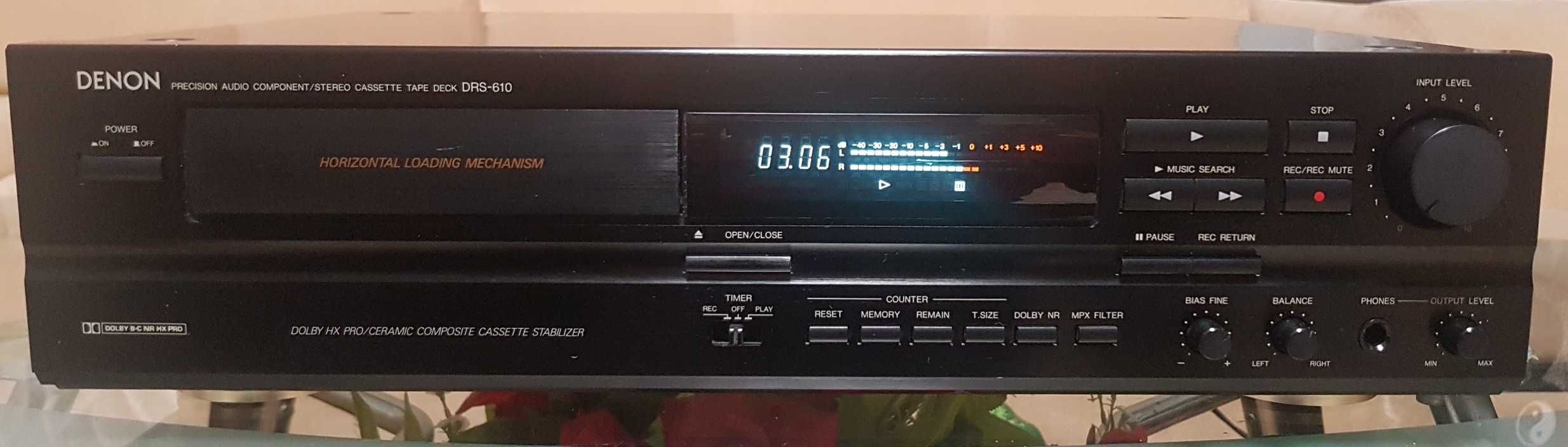 Кассетная дека Denon DRS-610 made in Japan/Japon