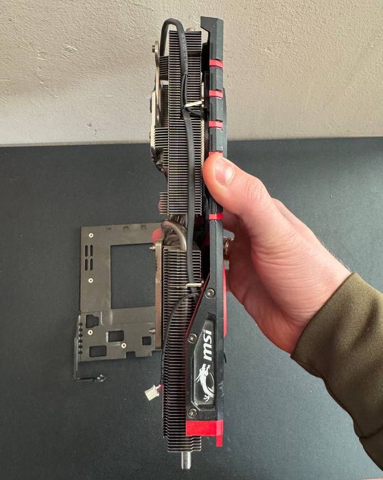 Система охолодження для відеокарти MSI R9 390