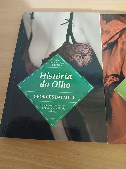3 livros de Marquês de Sade e Georges Bataille