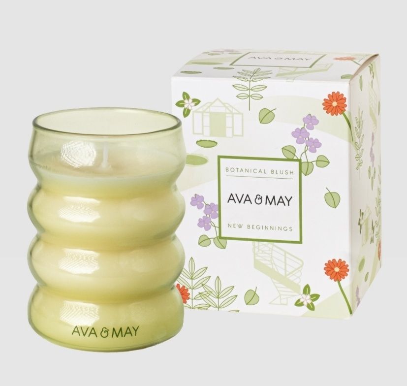 Świeca zapachowa 250g Ava & May - BOTANICAL BLUSH