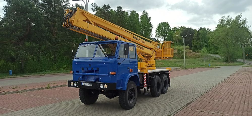 Star 266  Star 266 6x6 Podnośnik Koszowy BUMAR P-183 PO REMONCIE GŁÓWNYM