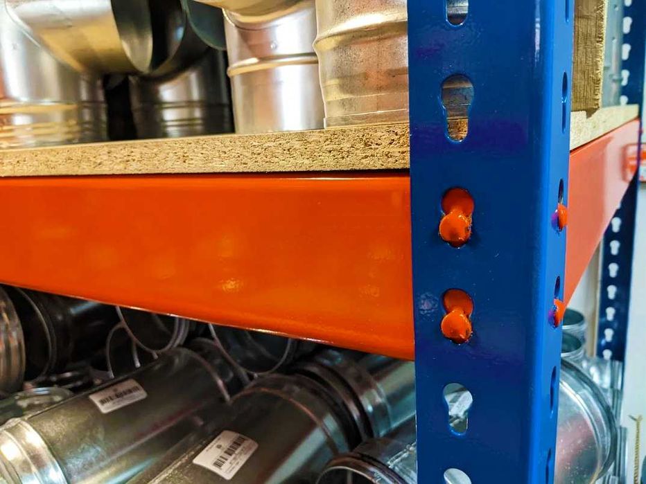 Regały metalowe garażowe regał do magazynu kątownik perforowany