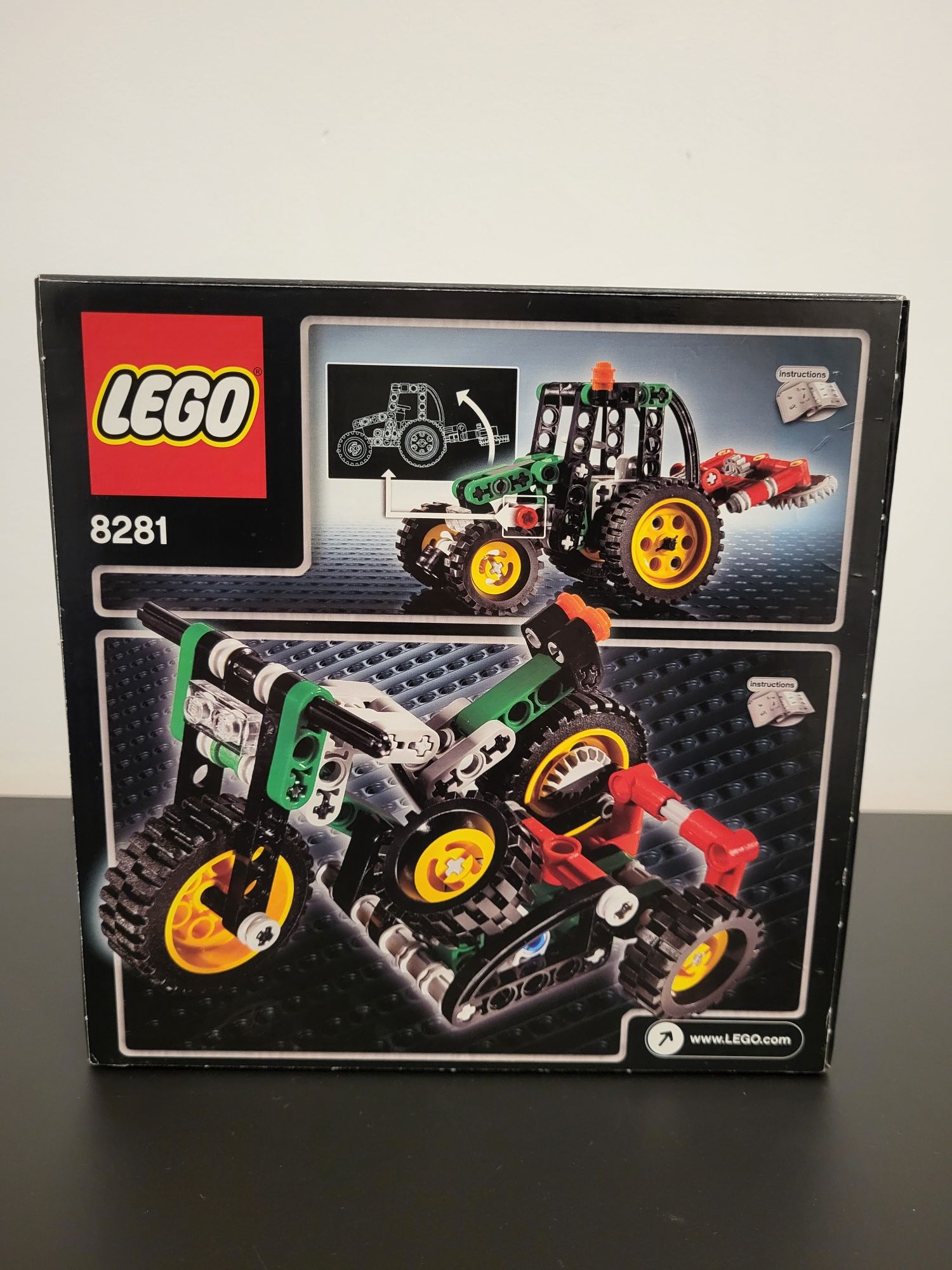 Lego Technic 8281 mini traktor - zestaw kolekcjonerski