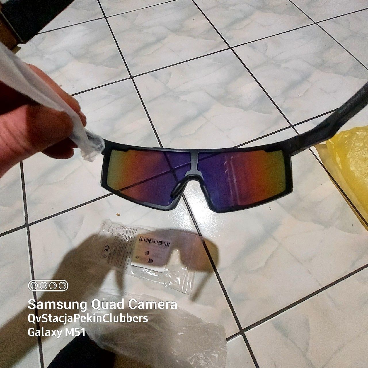 Okulary rowerowe SCVCN UV400 Vision TR-90 GREEN