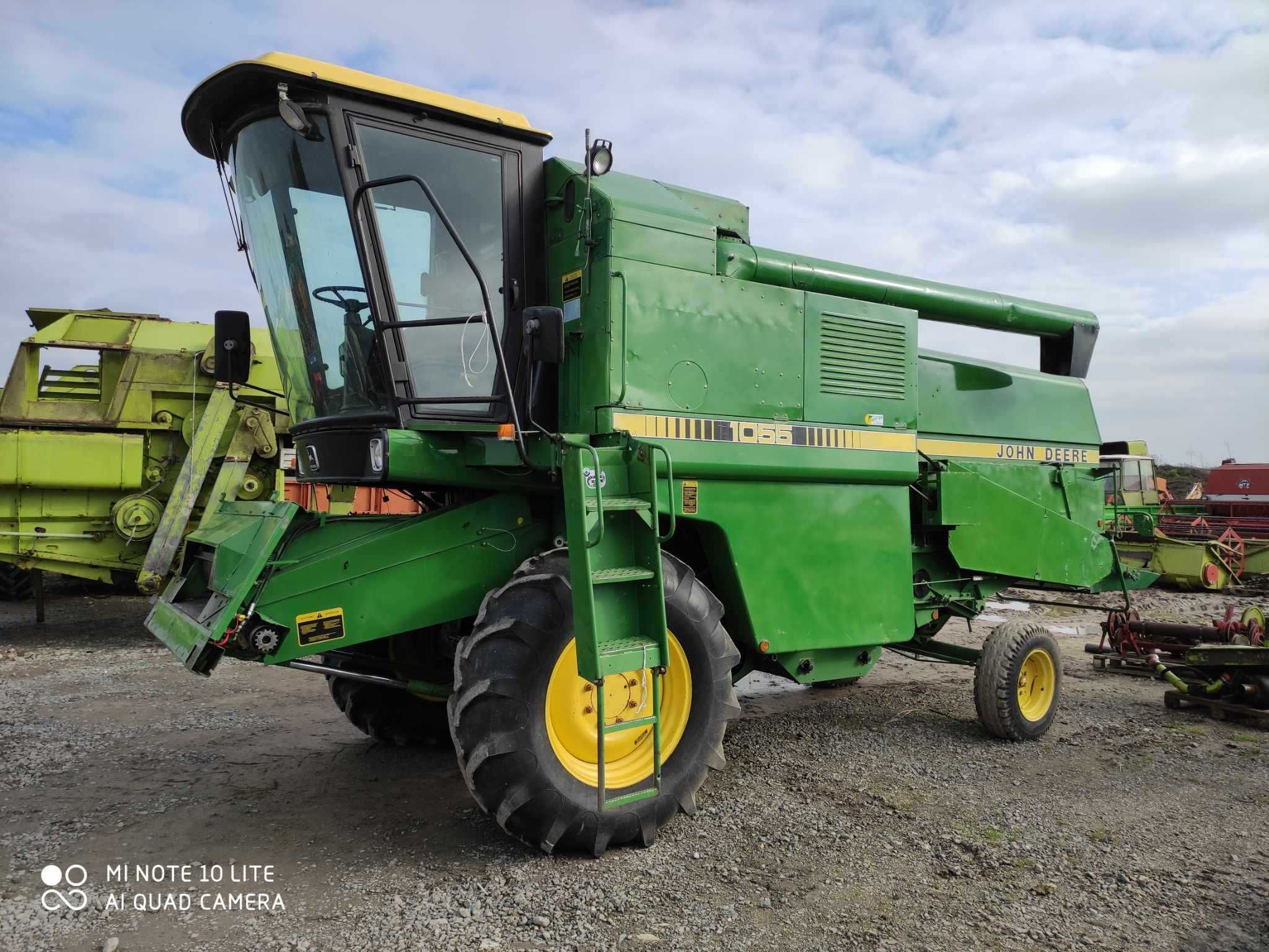 Kombajn John Deere 1055 stoł do rzepaku 1422 mtg zadbany 89r