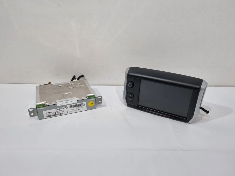PEUGEOT 208 2008  WYŚWIETLACZ MODUŁ MEDIA RADIO NAWIGACJA 9822729780 9812046980