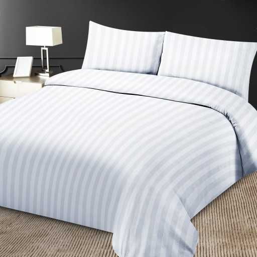 Pościel hotelowa 160x200 + 70x80 adamaszek bawełna