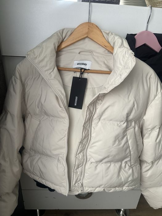 Weekday asos пуховик оверсайз жилет