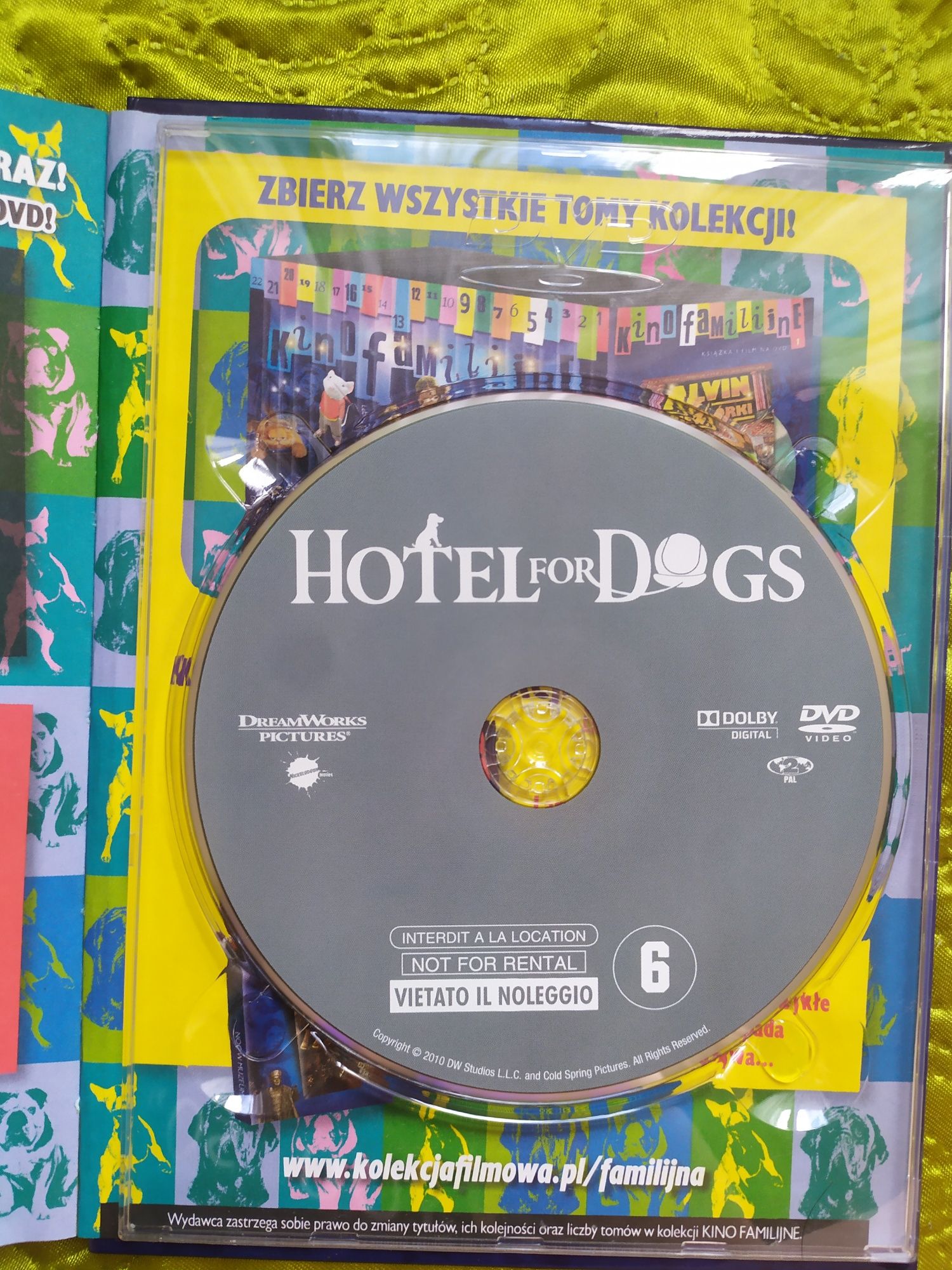 Film DVD hotel dla psów