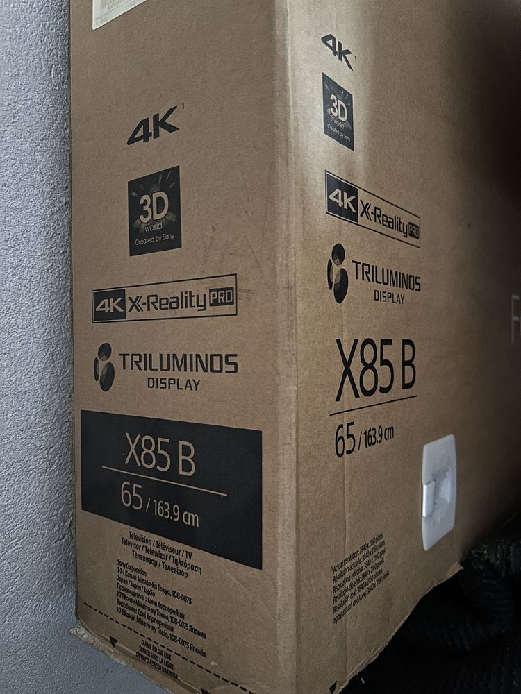 Sprzedam telewizor SONY 4K 3D 65X8505B