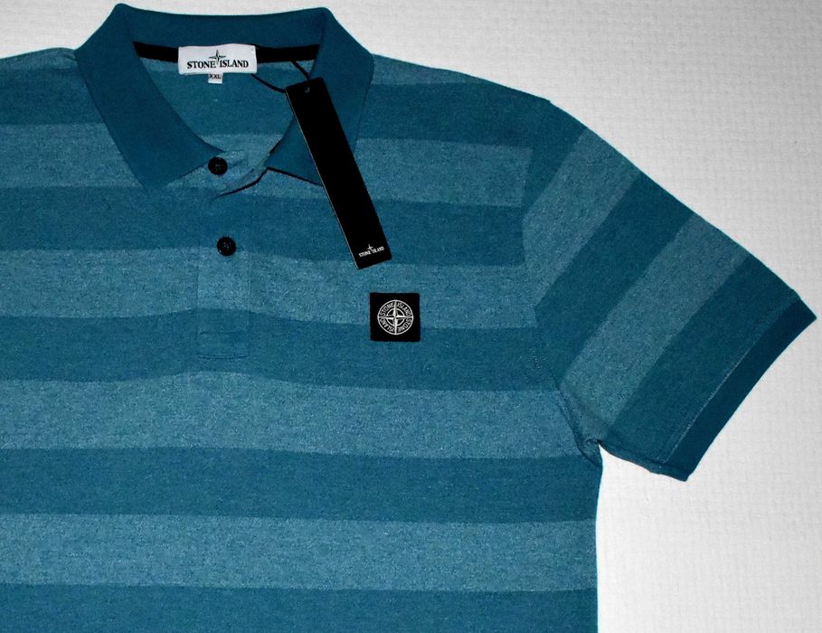 Футболка поло STONE ISLAND, Преміум, Туреччина, чоловіча, орігинал