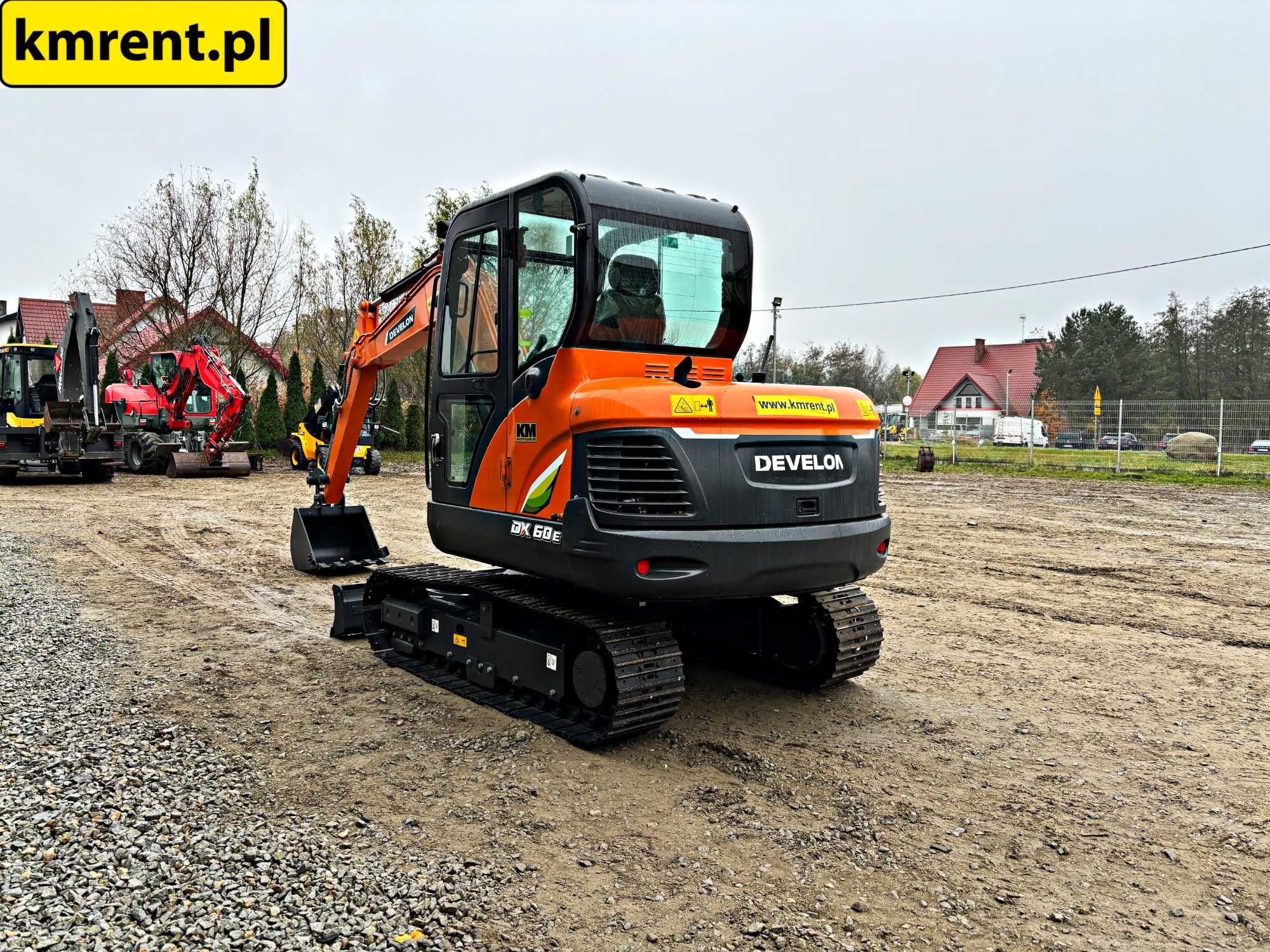DOOSAN DEVELON DX60E-10N МІНІ-КОПАРКА | JCB 8060, 8065, 8050, 8055,