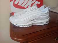 (r.42/ us8,5) Nike Air Max 97 Triple White Wolf Grey 921826,-101 białe