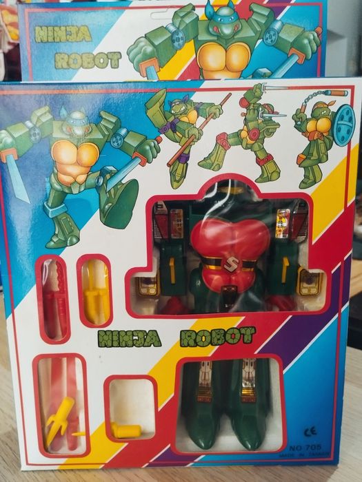 Ninja Robot 705 Made in Taiwan – Figura vintage Mint
