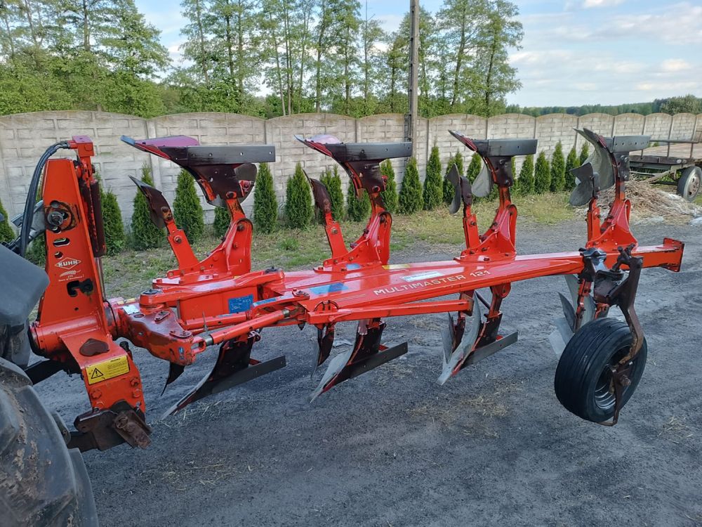 Pług obrotowy 4 skibowy kuhn huard multimaster 121