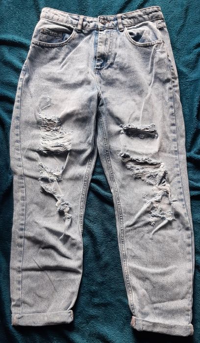 Jeansowe spodnie mohito