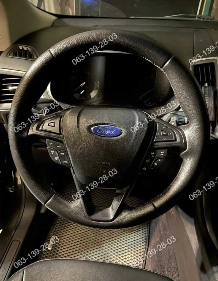 Ford Focus 3 Escape Mondeo Оплетка Чехол На Руль Форд Фокус Каучук Кож