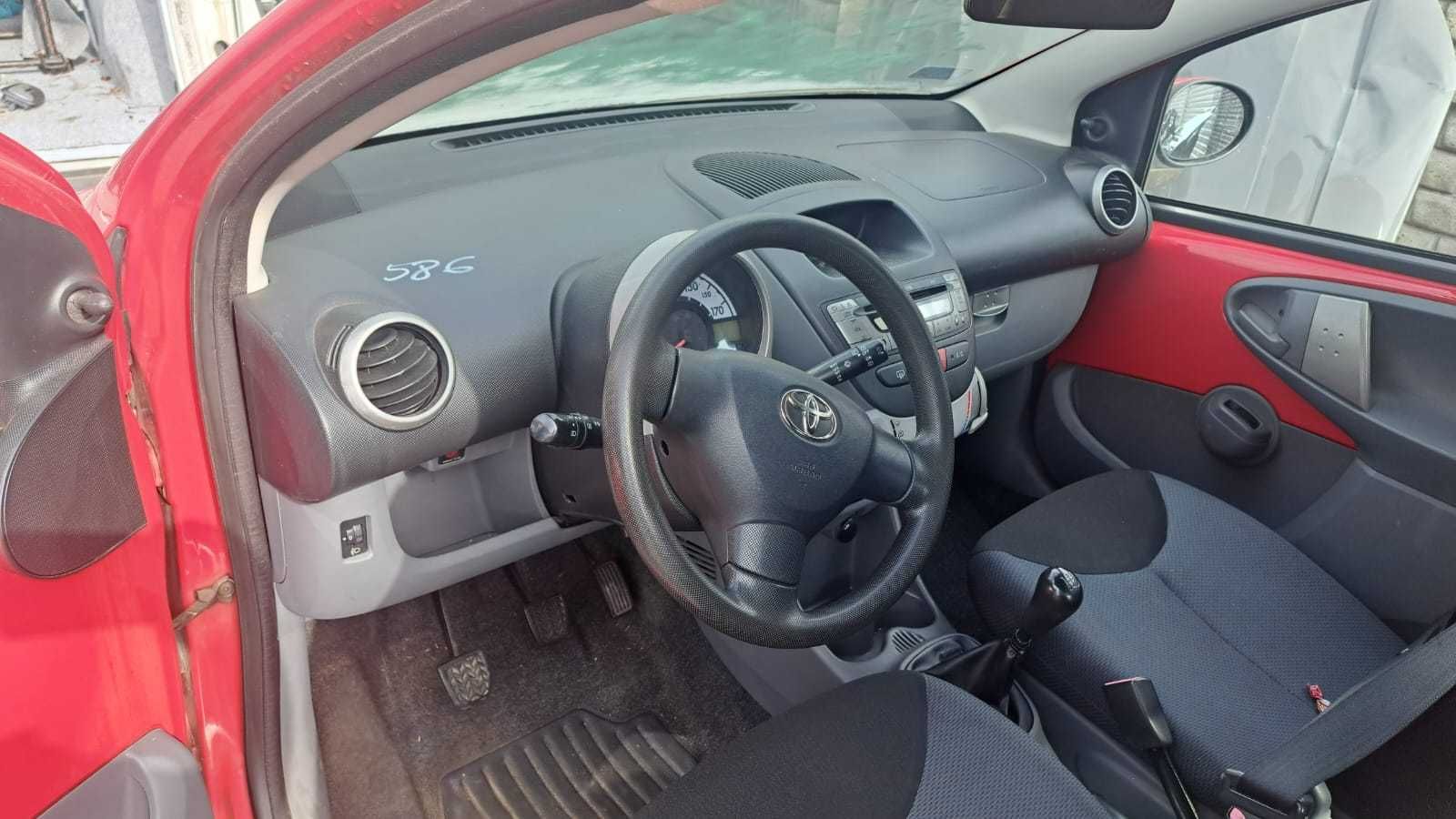 deska ,kokpit elementy wnętrza Toyota Aygo