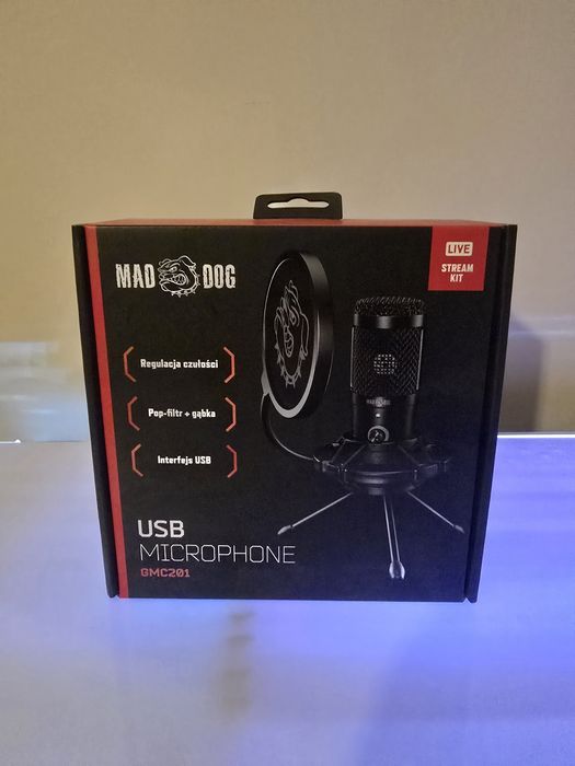 Mikrofon MAD DOG GMC201 USB