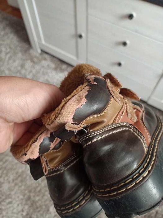 Buty botki kozaki chłopięce rozmiar 28 trapery grand canyon