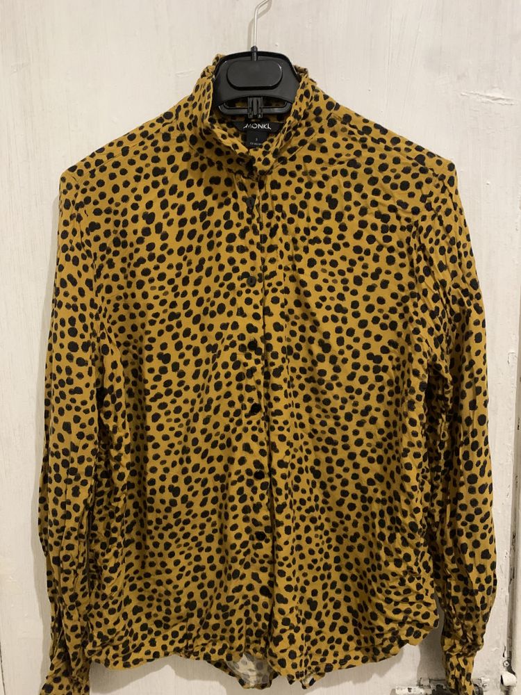 Блузка жіноча леопард