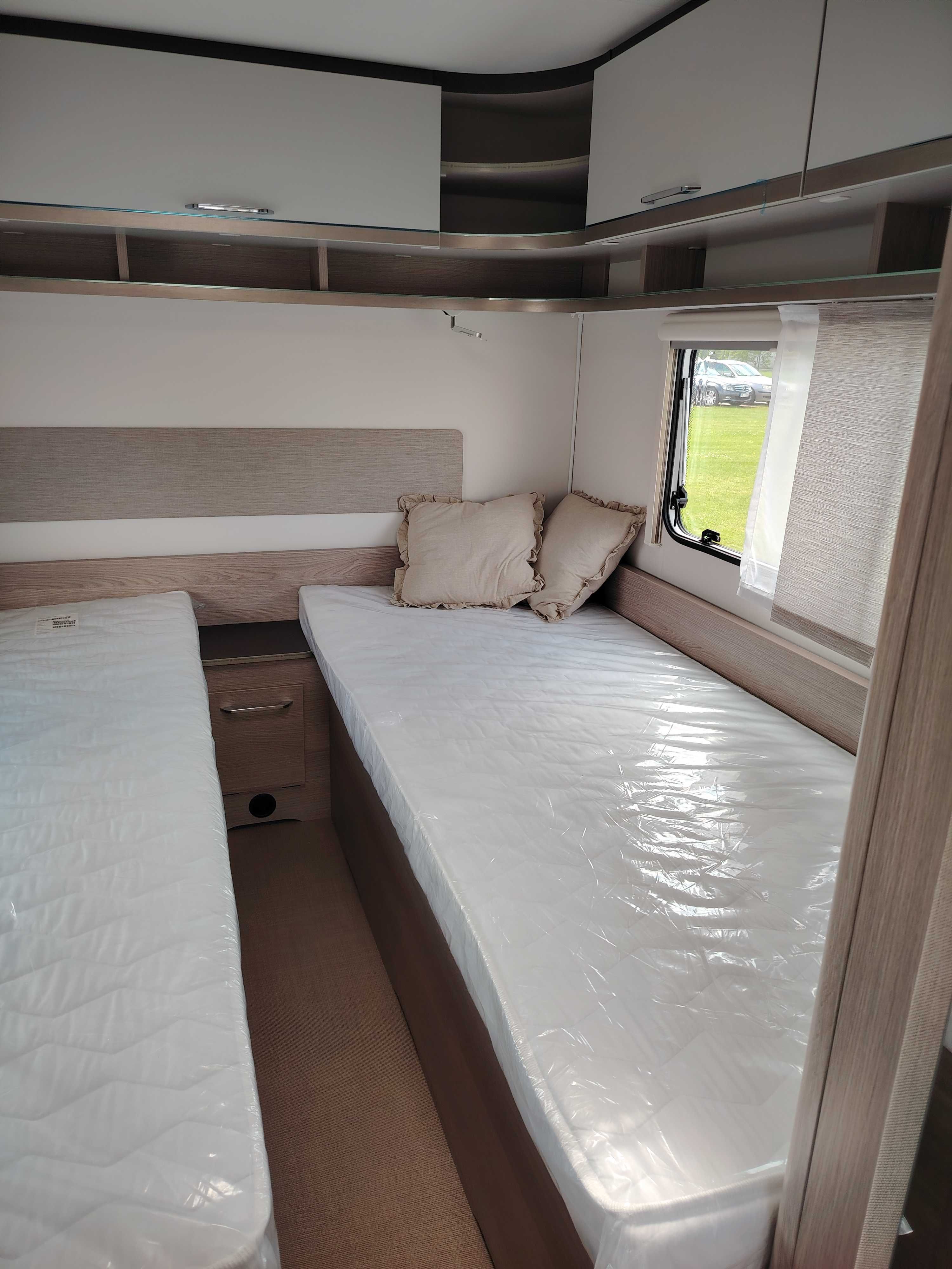 Nowa Przyczepa Kempingowa Burstner Premio 530TL XCAMP Hobby Adria