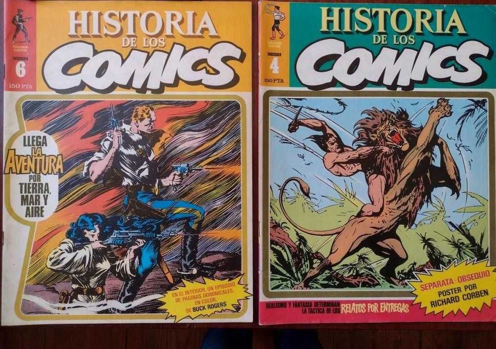 História de los Comics - Revistas de BD 2 unidades