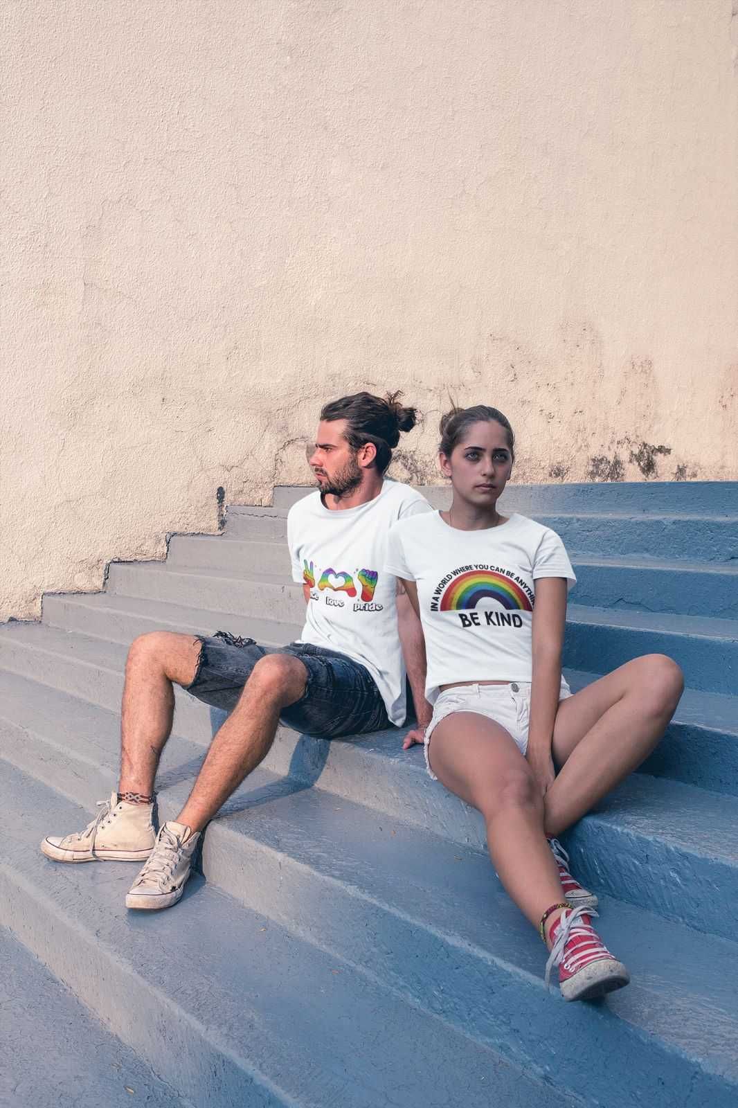 T-shirt  Migues Pride 100% orgulho Made for Pride