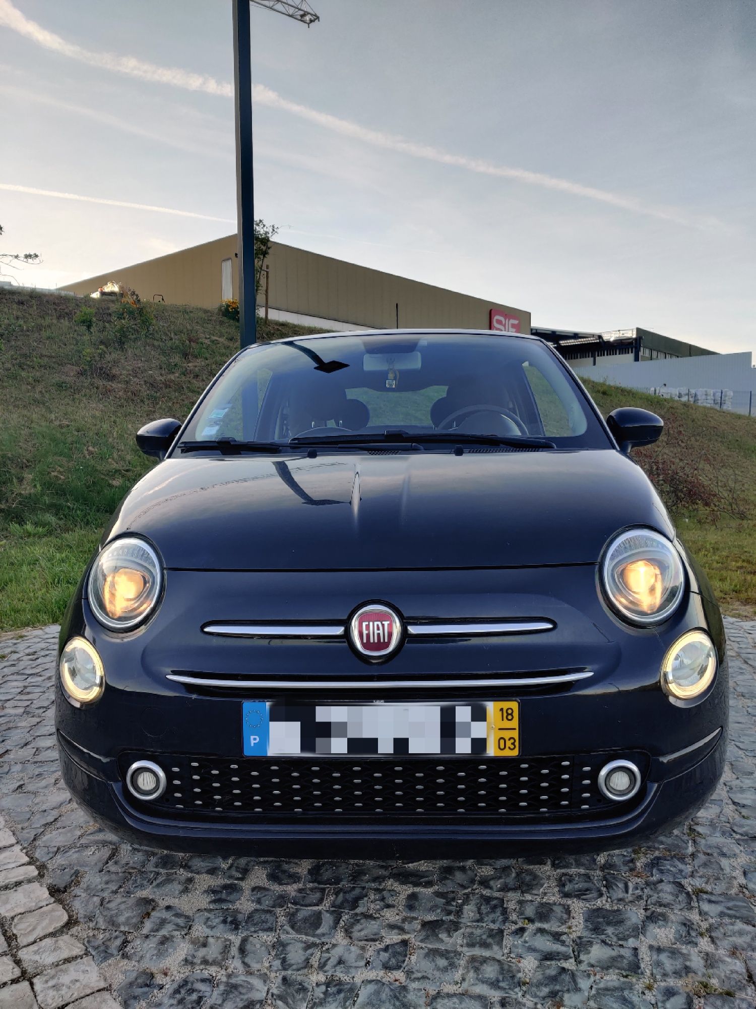 Fiat 500 1.2 c/ Teto Panorâmico