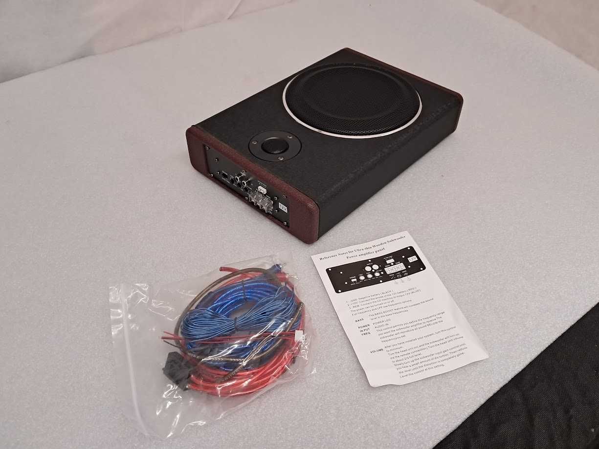 Głośnik samochodowy 600 W subwoofer wzmacniacz mocy