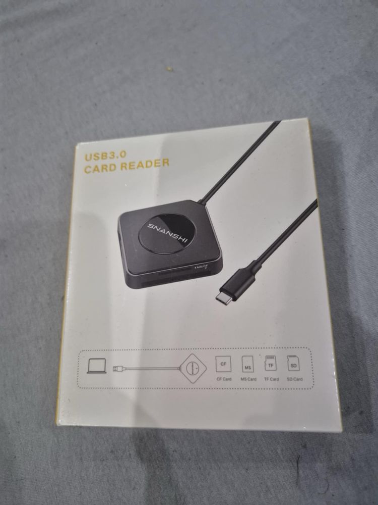 Nowy czytnik kart CF/ MS/TF/SD snanshi usb 3.0