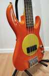 Fleabass FLEA Sunny Bass Orange Model 32 Junior gitara basowa Unikat