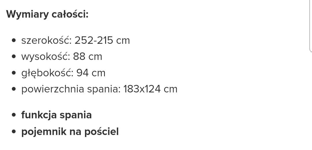 Narożnik skorzany Helvetia