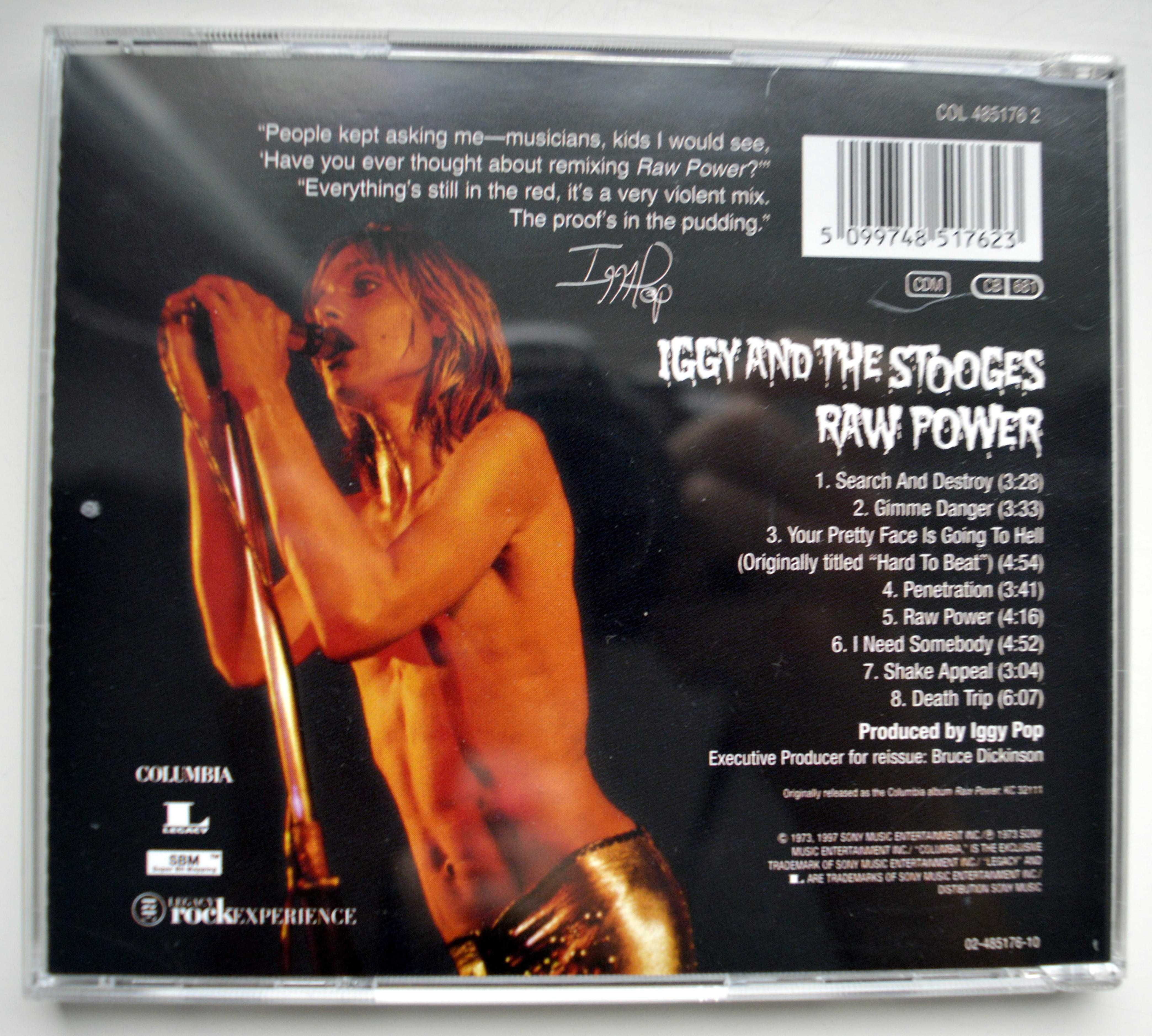 The Stooges - Raw Power, Płyta CD