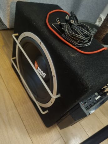 Tuba JBL 1000v+wzmacniacz i kable