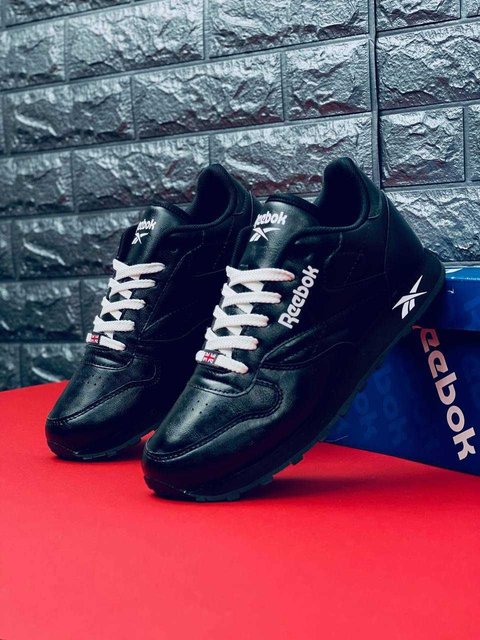 Кроссовки Reebok мужские Лето 2024 Кожаные красовки Рибок кросовки