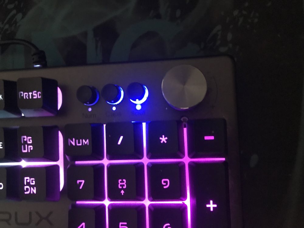 Мембранная клавиатура с подсветкой KRUX