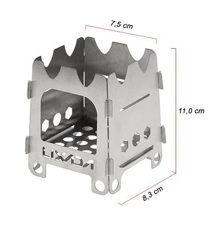 Kuchenka turystyczna samotny wilk Lixada Titanium Mini