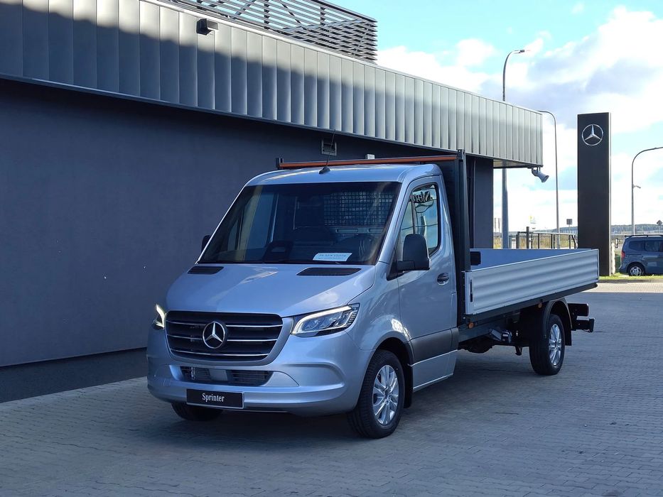 Mercedes-Benz Sprinter  317CDI 170KM - Fabryczna skrzynia otwarta | kamera | hak 3,5t | FV23%