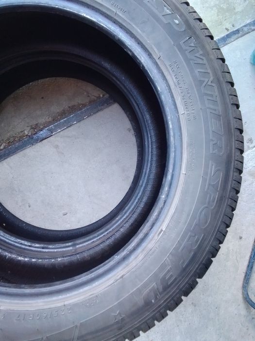 Cena za 2 Opony zimowe 225/60r17 DUNLOP 2021r 7mm