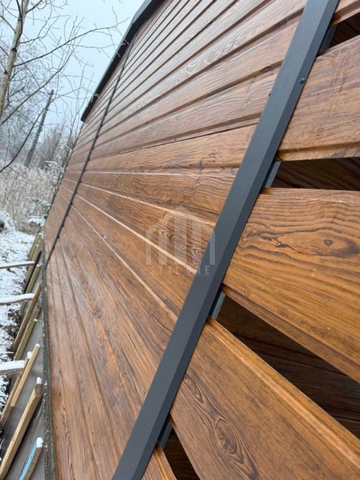 Garaż blaszany 6x6m + wiata 2m - brama drzwi okno dach rynna SO134