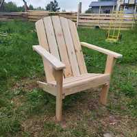 Krzesło drewniane ogrodowe